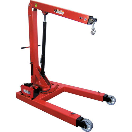 Grue pneumatique hydraulique pour sol, Capacit&eacute; 6000 lb (3 tonnes) Rock Safety Industrial Ltd