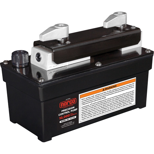 Pompe hydraulique &agrave; air manuelle de 10 000 PSI sans manom&egrave;tre Rock Safety Industrial Ltd