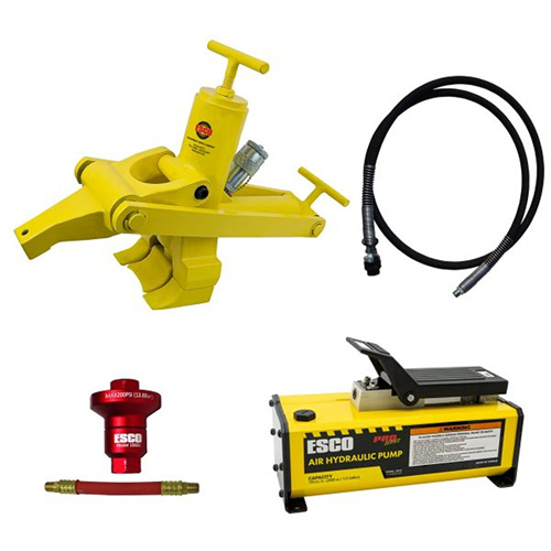 Trousse de d&eacute;monte-talons Combi avec pompe &agrave; air hydraulique de 1/2 gal Rock Safety Industrial Ltd