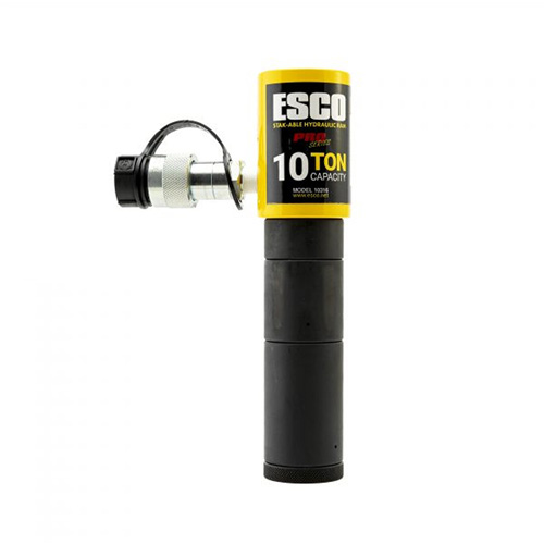 Ensemble de b&eacute;lier hydraulique Stak-Able, Course de 1", Capacit&eacute; de 10 tonne(s), 10 000 PSI Rock Safety Industrial Ltd