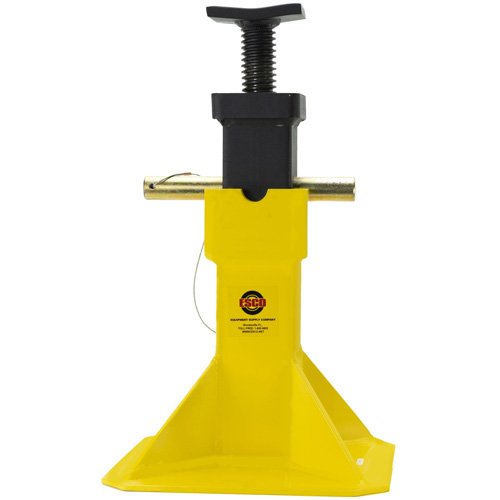 Crics avec sellette du dessus r&eacute;glable &agrave; vis, Tige verrouillable, 15-1/2" - 20-1/2" h Rock Safety Industrial Ltd