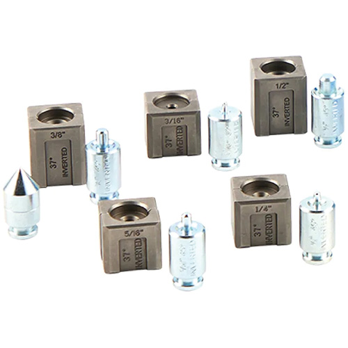 Ensemble outil hydraulique pour &eacute;vasement avec adaptateurs 45° et 37° Rock Safety Industrial Ltd