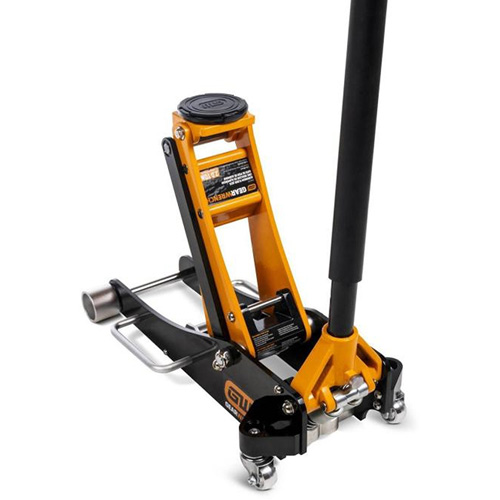 Cric aluminium &agrave; profil bas, 2 tonne(s) Capacit&eacute;, 3-1/4" Abaiss&eacute;e, 18-1/2" &eacute;lev&eacute;e, Hydraulique &agrave; main Rock Safety Industrial Ltd