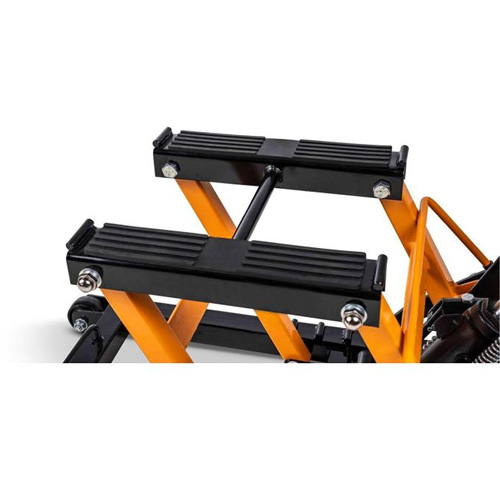Cric pour VTT et motos, 0,75 tonnes Capacit&eacute;, 4-2/3" Abaiss&eacute;e, 14-1/2" &eacute;lev&eacute;e, Hydraulique &agrave; main Rock Safety Industrial Ltd