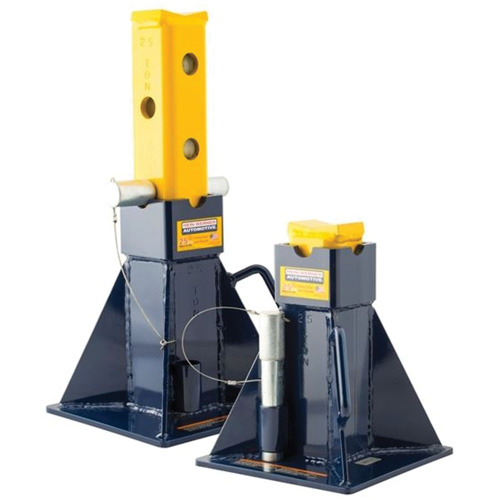 Vehicle Support Stands, Locking Pin, 25 tons Capacity Rock Safety Industrial Ltd