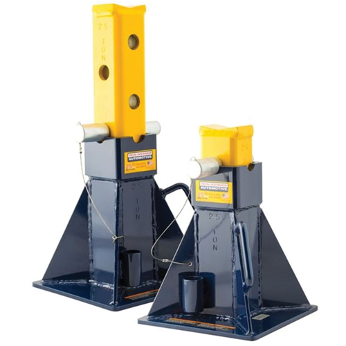 Vehicle Support Stands, Locking Pin, 25 tons Capacity Rock Safety Industrial Ltd