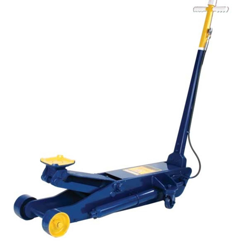 Long Chassis Service Jack, 10 Ton(s) Capacity, 6-3/4" Lowered, 25-1/2" Raised, Air Hydraulic Rock Safety Industrial Ltd