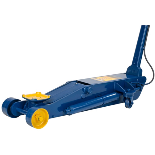 Long Chassis Service Jack, 10 Ton(s) Capacity, 6-3/4" Lowered, 25-1/2" Raised, Air Hydraulic Rock Safety Industrial Ltd