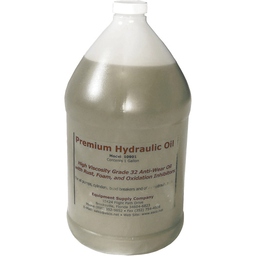 Premium Hydraulic Oil, 1 gal., Jug Rock Safety Industrial Ltd