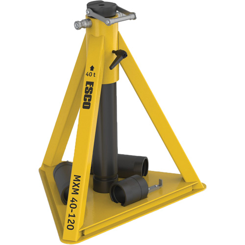 Cric Mammut, Tige verrouillable, 27-1/2" - 47-1/5" h Rock Safety Industrial Ltd