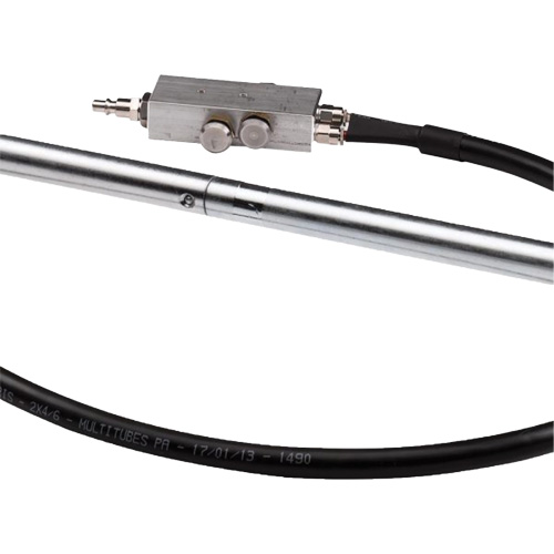Cric portatif &agrave; 2 &eacute;tapes, 11 tonne(s)/22 tonne(s), Air comprim&eacute;/hydraulique Rock Safety Industrial Ltd