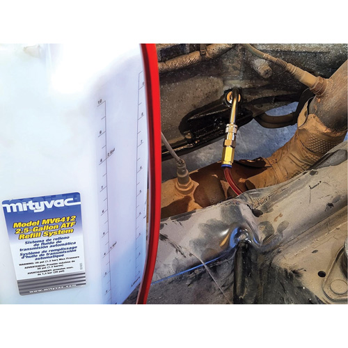 Trousse de conversion pour remplissage de fluide &agrave; transmission automatique Rock Safety Industrial Ltd