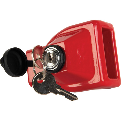 Verrou manuel pour frein pneumatique en aluminium Glad, cl&eacute; identique Rock Safety Industrial Ltd