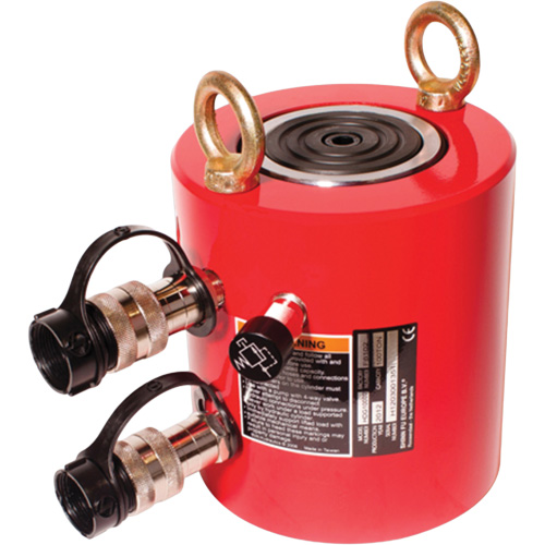 V&eacute;rin hydraulique &agrave; haut tonnage, Course de 1,97", Capacit&eacute; de 100 tonnes, 10 000 PSI Rock Safety Industrial Ltd