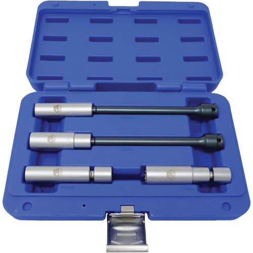 Jeu de douilles pivotantes pour bougie d'allumage Euro 4 mcx, Prise 3/8" Rock Safety Industrial Ltd