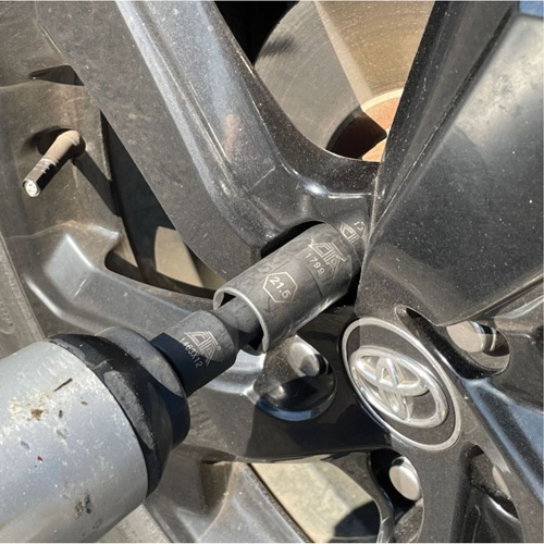 Jeu de demi-douilles r&eacute;versibles m&eacute;triques, 7 Mcx, Chocs, Prise de 1/2", Profond Rock Safety Industrial Ltd