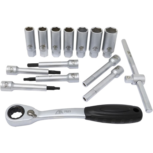 Ensemble d'outils pour amortisseurs et jambes de force  15 mcx Rock Safety Industrial Ltd