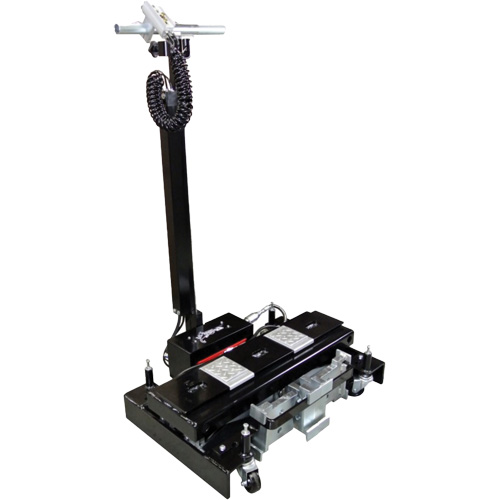Cric de service de plancher, 14 tonne(s) Capacit&eacute;, 8-1/4" Abaiss&eacute;e, 20" &eacute;lev&eacute;e, Air comprim&eacute;/hydraulique Rock Safety Industrial Ltd