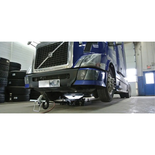 Cric de service de plancher, 14 tonne(s) Capacit&eacute;, 8-1/4" Abaiss&eacute;e, 20" &eacute;lev&eacute;e, Air comprim&eacute;/hydraulique Rock Safety Industrial Ltd