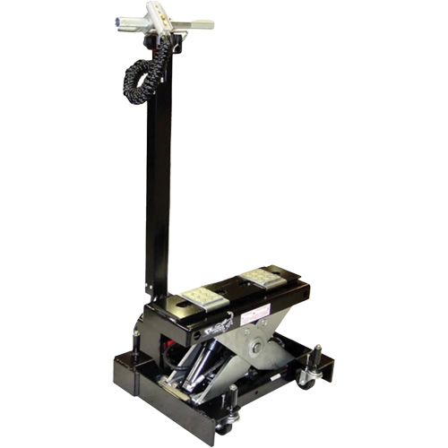 Floor Service Jack, 12 Ton(s) Capacity, 7-1/2" Lowered, 15-3/4" Raised, Air Hydraulic Rock Safety Industrial Ltd