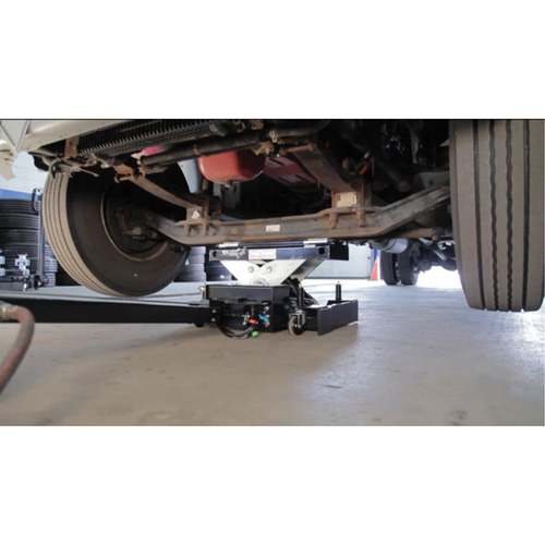 Floor Service Jack, 12 Ton(s) Capacity, 7-1/2" Lowered, 15-3/4" Raised, Air Hydraulic Rock Safety Industrial Ltd