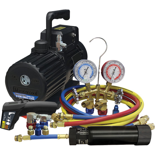 Dual R134A/R1234YF Evacuation & Charging Combo Kit Rock Safety Industrial Ltd