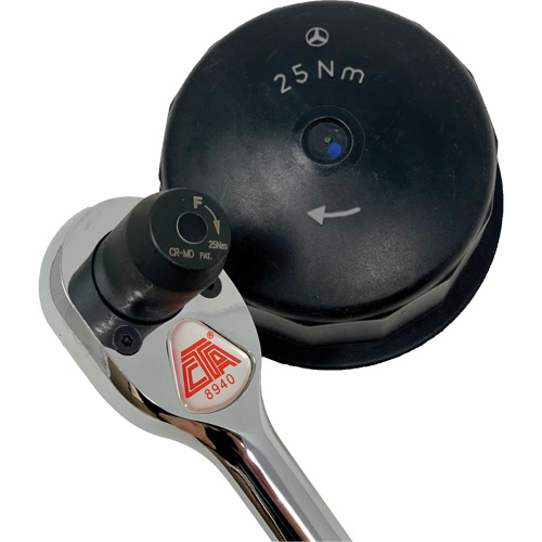 Cl&eacute; &agrave; cliquet &agrave; limite de couple, Prise de 3/8", Poign&eacute;e Coussin&eacute;e Rock Safety Industrial Ltd