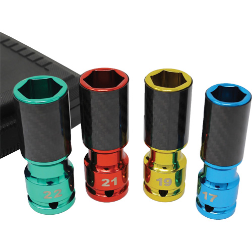 Lug Socket Set with Carbon Fiber Sleeves Rock Safety Industrial Ltd