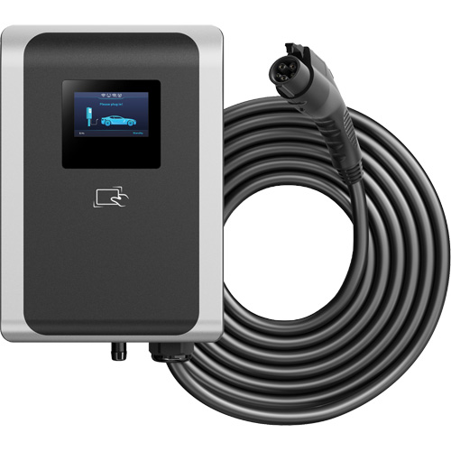 Chargeur pour VE commercial PulseQ AC Max, 48 A, Niveau 2 CA, Connecteur Type 1 (SAE J1772) Rock Safety Industrial Ltd