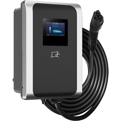 Chargeur pour VE commercial PulseQ AC Max, 48 A, Niveau 2 CA, Connecteur Type 1 (SAE J1772) Rock Safety Industrial Ltd