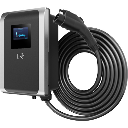 Chargeur pour VE commercial PulseQ AC Max, 48 A, Niveau 2 CA, Connecteur Type 1 (SAE J1772) Rock Safety Industrial Ltd