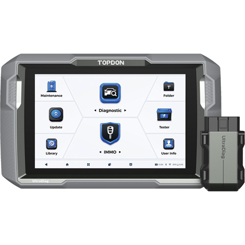 Outil de diagnostic et programmation des cl&eacute;s UltraDiag 8" avec commandes bidirectionnelles Rock Safety Industrial Ltd