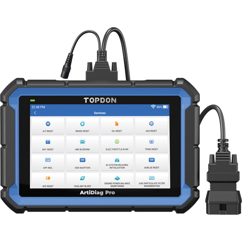Outil de diagnostic ArtiDiag Pro 7" avec fonctions de service et commandes bidirectionnelles Rock Safety Industrial Ltd