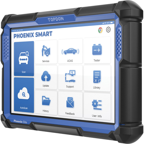 Phoenix Smart – Outil de diagnostic de niveau constructeur avec &eacute;cran 10,1", programmation bas&eacute;e sur l'infonuage et protocoles avanc&eacute;s Rock Safety Industrial Ltd