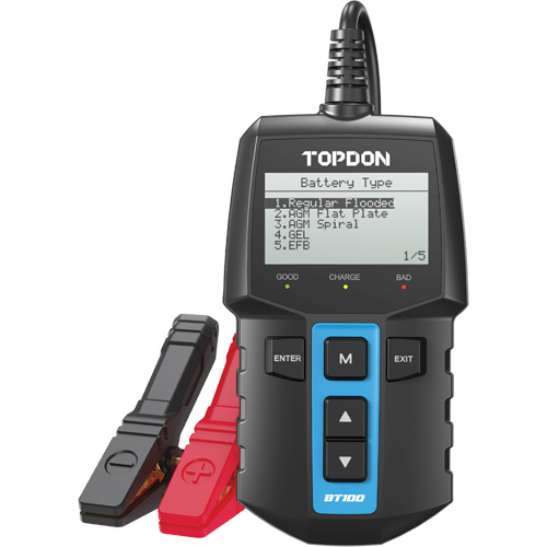 BT100 12V Battery & System Tester Rock Safety Industrial Ltd