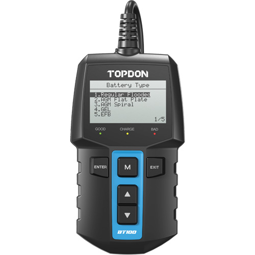 BT100 12V Battery & System Tester Rock Safety Industrial Ltd