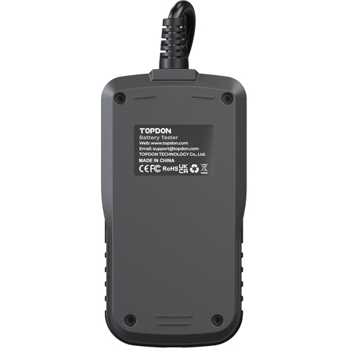 Testeur de batterie, de charge et de d&eacute;marrage BT50 avec imprimante Rock Safety Industrial Ltd