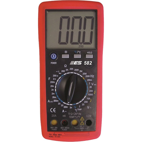 Multim&egrave;tre num&eacute;rique de luxe avec obturateurs pour amp&egrave;res Rock Safety Industrial Ltd