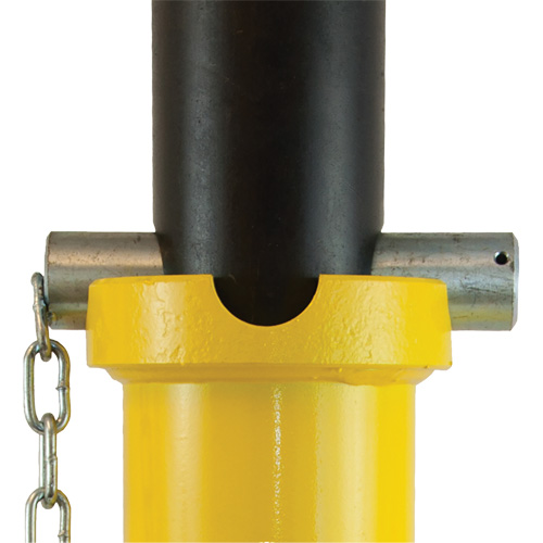 Pin Style Jack Stand, Locking Pin, 25 tons Capacity, 15-3/4" - 26-3/4" H Rock Safety Industrial Ltd