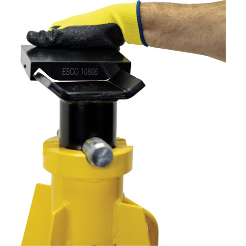 Adaptateur &agrave; dessus plat pour supports de v&eacute;rin ESCO de style haut de 20 et 25 tonnes Rock Safety Industrial Ltd