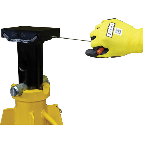 Adaptateur &agrave; dessus plat pour supports de v&eacute;rin ESCO de style haut de 20 et 25 tonnes Rock Safety Industrial Ltd