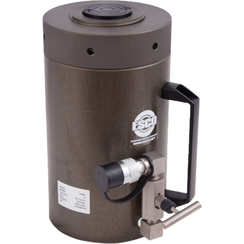 Cric de s&eacute;curit&eacute;, Col verrouillable, Capacit&eacute; de 100 tonnes, 13-37/100" - 19-3/5" h Rock Safety Industrial Ltd
