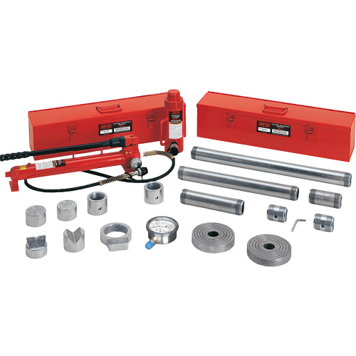 20-Ton Capacity Collision/Maintenance Repair Kit with Forged Adapters Rock Safety Industrial Ltd