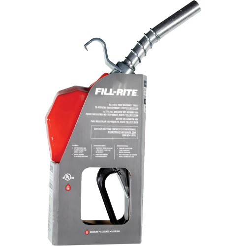 Pistolet de distribution automatique rouge pour essence Rock Safety Industrial Ltd