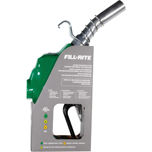Green Automatic Diesel Spout Nozzle Rock Safety Industrial Ltd