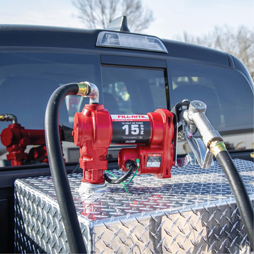 Pompe de transfert de carburant 12 V CC avec pistolet Rock Safety Industrial Ltd