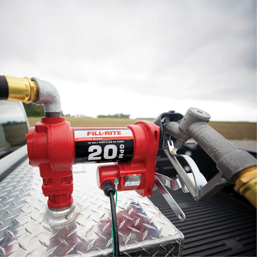 Pompe de transfert de carburant 12 V CC avec pistolet Rock Safety Industrial Ltd