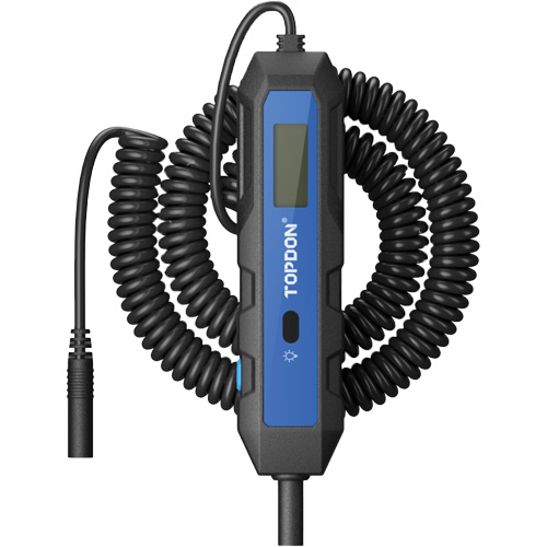 Testeur de circuit automobile CT100 avec test de charge, &eacute;cran ACL et alertes de polarit&eacute; Rock Safety Industrial Ltd