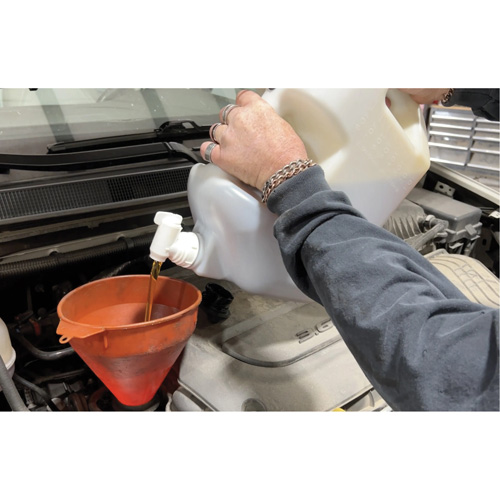 Low Profile Oil Dispenser, Polyethylene, 8 qt Capacity Rock Safety Industrial Ltd