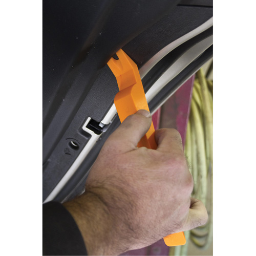 5-Piece Nylon & Neon Orange Wedge Assortment Set Rock Safety Industrial Ltd